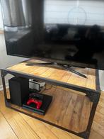 Industriële tafel: mangohout zwart metaal | Maisons du Monde, Ophalen, Zo goed als nieuw, Metaal
