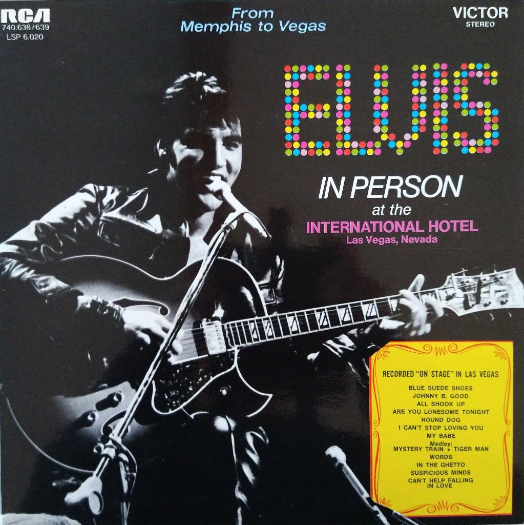 Elvis Presley - LP's - On stage (live) - divers, Ophalen