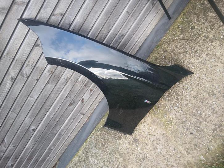 Linker voorspatbord BMW F20 F21 F21 F22 F23 Zwart Kleur 475, Auto-onderdelen, Carrosserie, BMW, Voor, Links, Ophalen of Verzenden