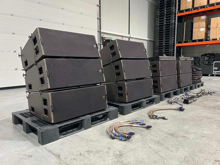 10x L-Acoustics KUDO line array 140dB + 2x K-BUMP, Audio, Tv en Foto, Luidsprekerboxen, Gebruikt, 120 watt of meer, Overige merken