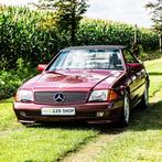 Concoursstaat Mercedes 500SL bouwjaar 1991 met volledige his, Autos, Oldtimers & Ancêtres, Carnet d'entretien, ABS, Automatique