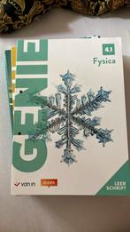 Genie Fysica 4.1 - leerschrift, Boeken, Ophalen of Verzenden, Nieuw, Nederlands