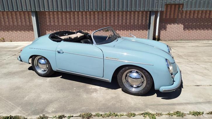 1967 apal 356 speedster (porsche tribute) taxatie 51.000, Auto's, Porsche, Particulier, Benzine, 2 deurs, Handgeschakeld, Blauw