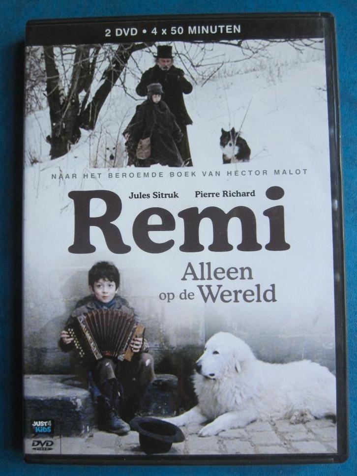 Remi - Alleen op de wereld (2000) 2 disc, Cd's en Dvd's, Dvd's | Kinderen en Jeugd, Zo goed als nieuw, Film, Avontuur, Boxset