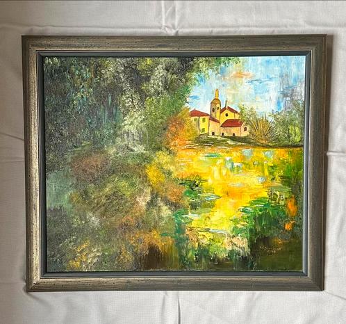 Diepte zicht, Antiek en Kunst, Kunst | Schilderijen | Abstract, Ophalen