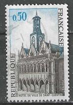 Francia 1966/1967 - Yvert 1499 - Saint-Quentin (ST), Timbres & Monnaies, Timbres | Europe | France, Envoi, Affranchi
