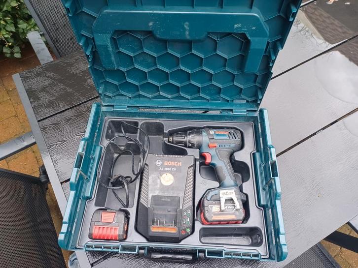 Accuboor/schroefmachine Bosch GSR 14,4 V-LI, Bricolage & Construction, Outillage | Foreuses, Enlèvement