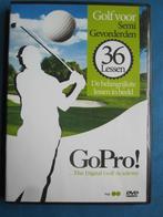 GoPro! Golf voor Gevorderden, Cd's en Dvd's, Dvd's | Sport en Fitness, Cursus of Instructie, Alle leeftijden, Ophalen of Verzenden