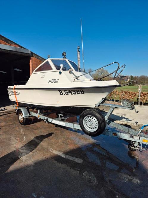 Orka 500 zee visboot, Watersport en Boten, Vis- en Consoleboten, Zo goed als nieuw, Ophalen