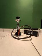 Shisha to go! Compacte waterpijp (30 cm) in luxe koffer, Ophalen, Gebruikt, (Water)pijp