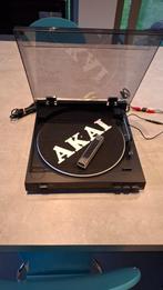 Akai Platenspeler ATT01U bluetooth transmitter kuisborstel, Audio, Tv en Foto, Platenspelers, Ophalen of Verzenden, Gebruikt, Platenspeler
