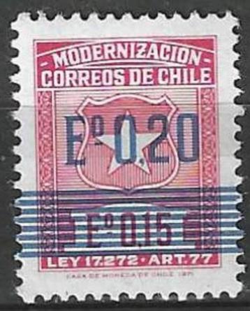Chili 1972 - Yvert 390 - Modernisatie (PF) beschikbaar voor biedingen