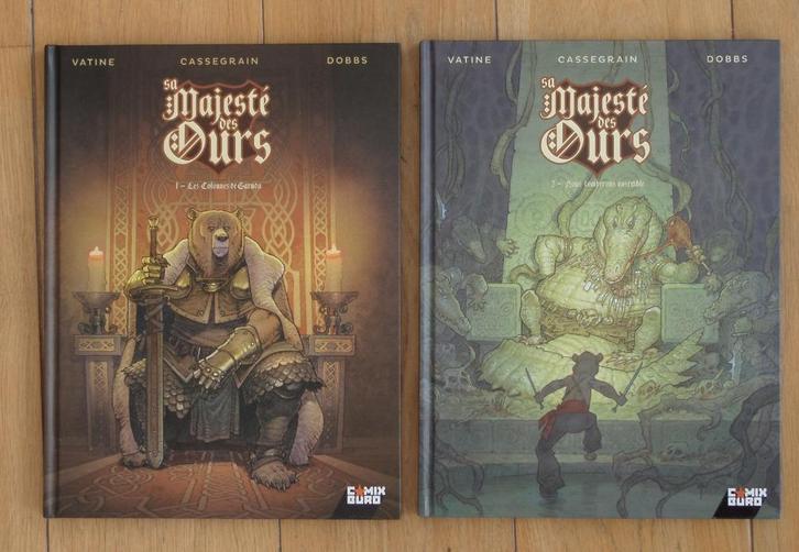 Sa majesté des ours, Boeken, Stripverhalen, Zo goed als nieuw, Complete serie of reeks, Ophalen