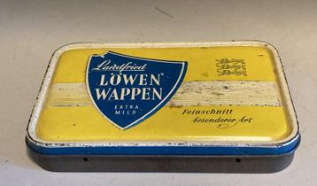 Vintage blik Landfried Löwenwappen beschikbaar voor biedingen