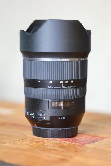 tamron sp 15-30 mm f/2 8 di vc usd pour canon, Enlèvement, Comme neuf, Objectif grand angle, Zoom