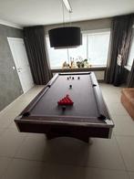 Pooltafel 8ft op leisteen, Sport en Fitness, Biljarten en Poolen, Ophalen, Zo goed als nieuw, Pooltafel