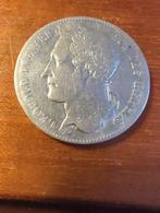 5 franc Lauré 1849, Enlèvement, Argent, Argent