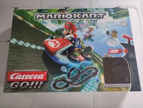 Mariokart Carrera GO!!! racebaan in doos, Kinderen en Baby's, Speelgoed | Racebanen, Zo goed als nieuw, Racebaan, Elektrisch, Carrera