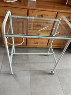 Vintage medisch tafeltje op wieltjes, Antiek en Kunst, Ophalen