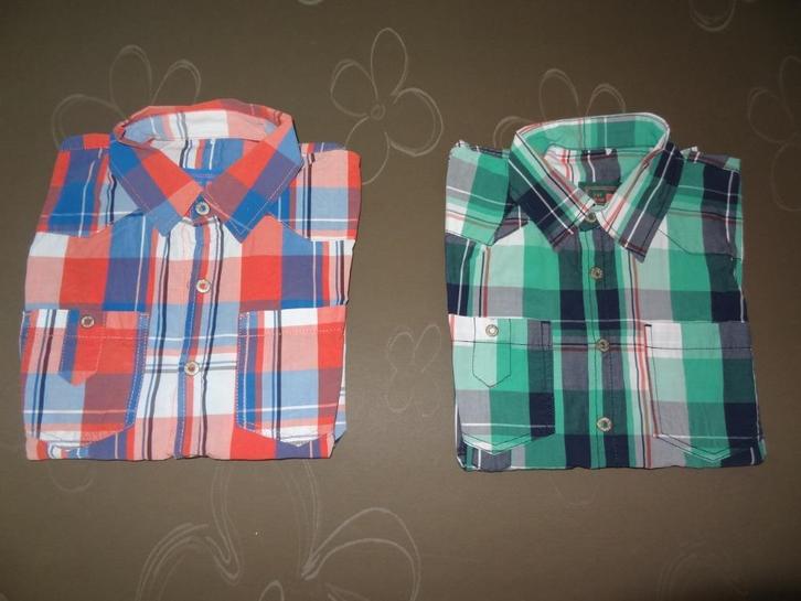 Pakketje mooie sportieve jongens hemdjes "Name It" (mt 7-8j), Kinderen en Baby's, Kinderkleding | Maat 122, Zo goed als nieuw