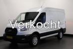 Ford Transit 2.0 TDCI 130PK L2H2 EURO 6 - A/C Climate - Navi, Auto's, Wit, Bedrijf, Ford, Onderhoudsboekje