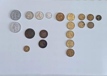 20 Franse munten beschikbaar voor biedingen