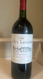 Chateau Vieux Larmande 2000 grand cru magnum 1,5 liter, Verzamelen, Wijnen, Ophalen of Verzenden, Zo goed als nieuw