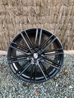 KOOPJE beedset zwarte velgen 5x130 van 21 inch porsche., Auto-onderdelen, Banden en Velgen, Ophalen, 21 inch, Band(en)