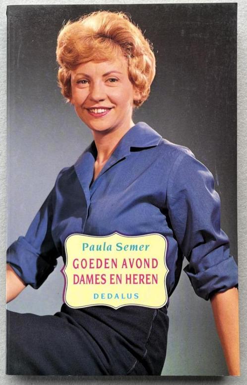 Paula Semer “Goeden avond dames en heren”  1991, Boeken, Film, Tv en Media, Ophalen of Verzenden