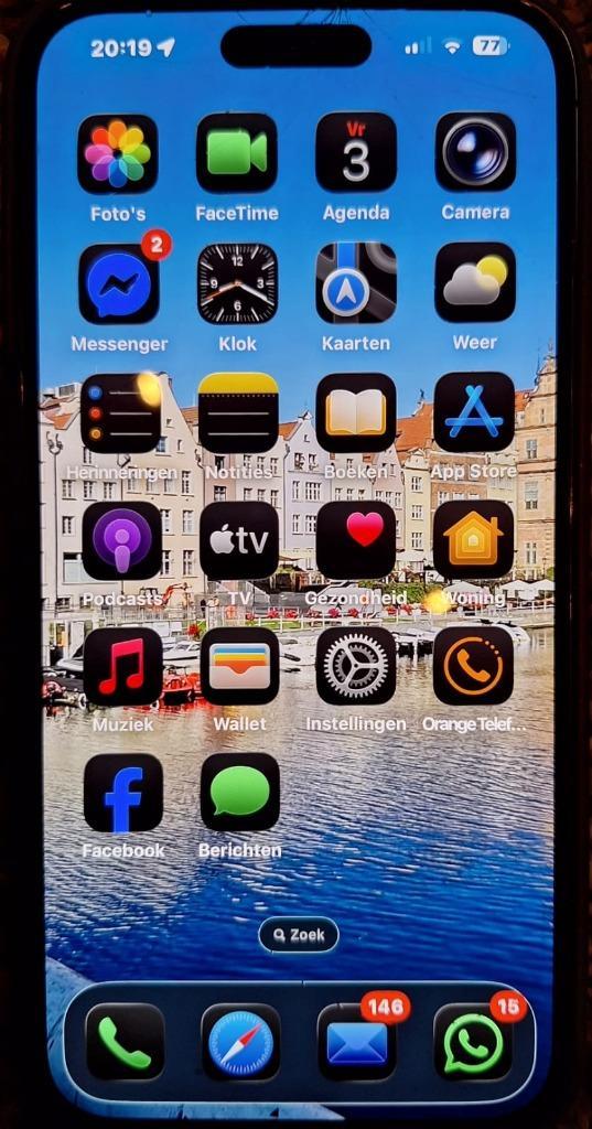 Iphone 14 Pro Max - 128 GB, Telecommunicatie, Mobiele telefoons | Apple iPhone, Gebruikt, 128 GB, Zonder abonnement, Zonder simlock