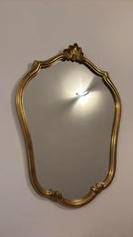 Grand miroir ancien doré, Antiek en Kunst, Antiek | Spiegels, Ophalen, Overige vormen, 50 tot 100 cm, Minder dan 100 cm