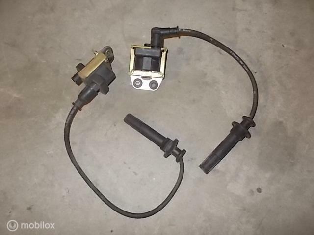 Set bobines met bougiedoppen Monster S4 748 916 851 888, Motoren, Onderdelen | Ducati, Gebruikt, Ophalen of Verzenden