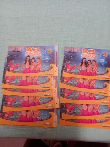 K3 Zeesterren Avonturenboek stickers beschikbaar voor biedingen
