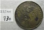 Napoléon/Eugénie-token 23,5 mm kleurt Palais de l'Exposition, Postzegels en Munten, Penningen en Medailles, Ophalen of Verzenden