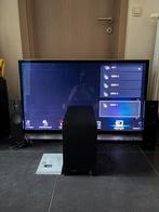 Sony Bravia Led TV 46” + subwoofer en luidsprekers, TV, Hi-fi & Vidéo, Télévisions, LED, 40 à 60 cm, Comme neuf, Enlèvement