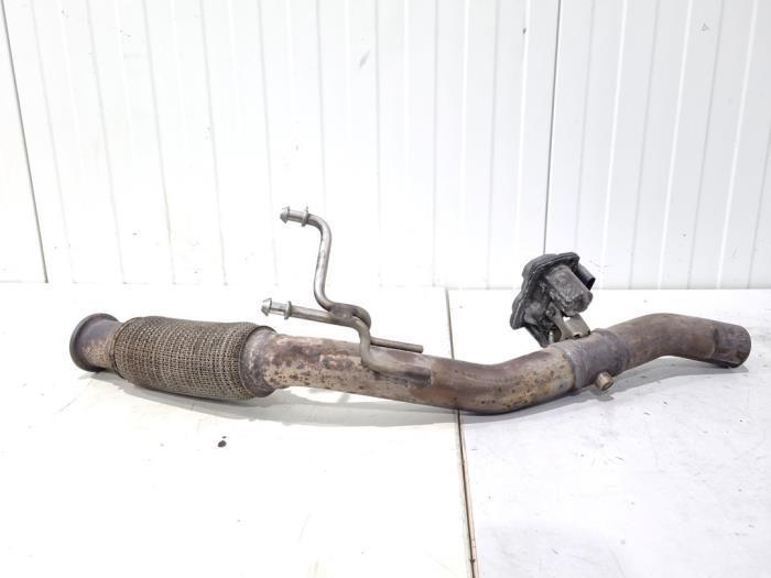 Tube échappement avant d'un Audi A3, Autos : Pièces & Accessoires, Systèmes d'échappement, Audi, Utilisé, 3 mois de garantie, Enlèvement ou Envoi