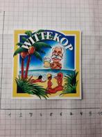 Bieretiket Wittekop, Verzamelen, Biermerken, Ophalen of Verzenden, Nieuw
