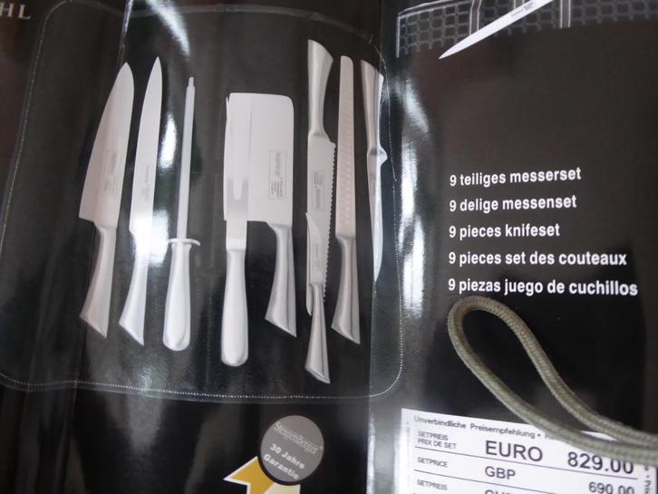 messenset, Huis en Inrichting, Keuken | Bestek, Nieuw, Bestekset, Overige materialen, Vaatwasserbestendig, Ophalen