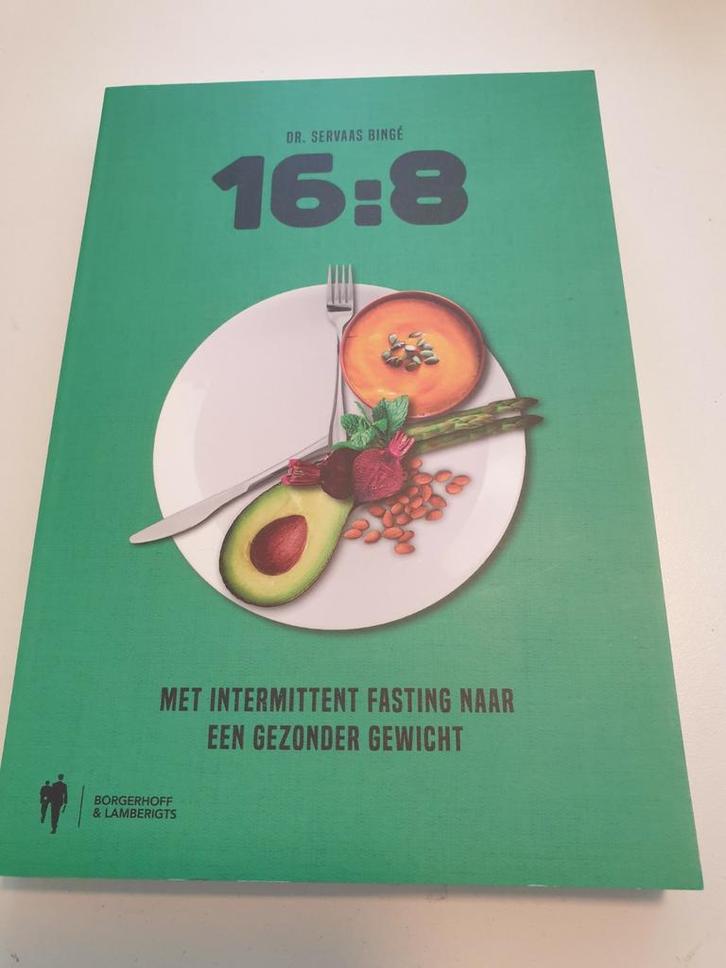 Servaas Bingé - 16:8 Met Intermittent Fasting, Boeken, Gezondheid, Dieet en Voeding, Zo goed als nieuw, Ophalen of Verzenden