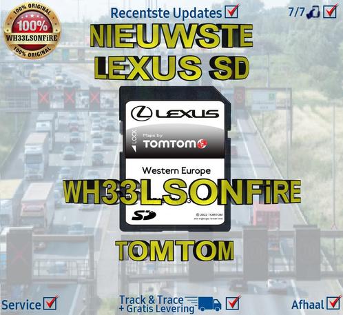 Lexus Tomtom Sd Kaart 2022/2023 West Europa, Informatique & Logiciels, Logiciel Navigation, Mise à Jour, Enlèvement ou Envoi