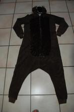 Halloween kostuum bruine beer pyjama jumpsuit XS/S, Kleding | Heren, Carnavalskleding en Feestkleding, Maat 46 (S) of kleiner