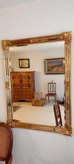Retro spiegel in goede staat, Antiquités & Art, Antiquités | Miroirs, 100 à 150 cm, Rectangulaire, Enlèvement, 100 à 150 cm