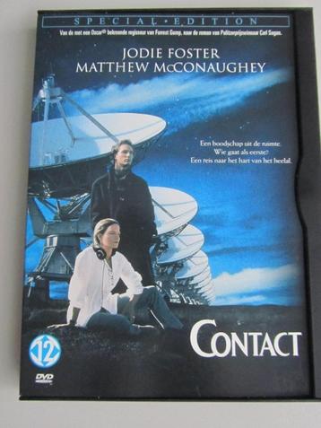 DVD CONTACT (SF avec Jodie Foster et Matthew McConaughey) disponible aux enchères