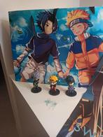 3 Naruto-figuurtjes + een grote Naruto-verpakkingszak + 1 po, Verzamelen, Ophalen of Verzenden