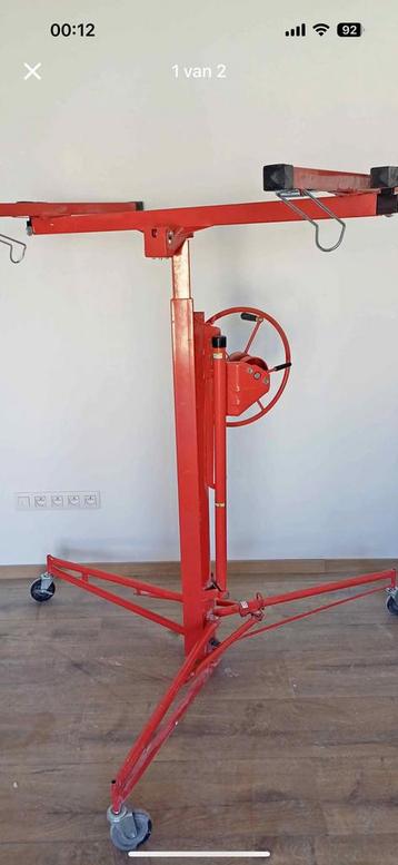 Plaaten lift, Doe-het-zelf en Bouw, Lieren en Takels, Ophalen, Zo goed als nieuw