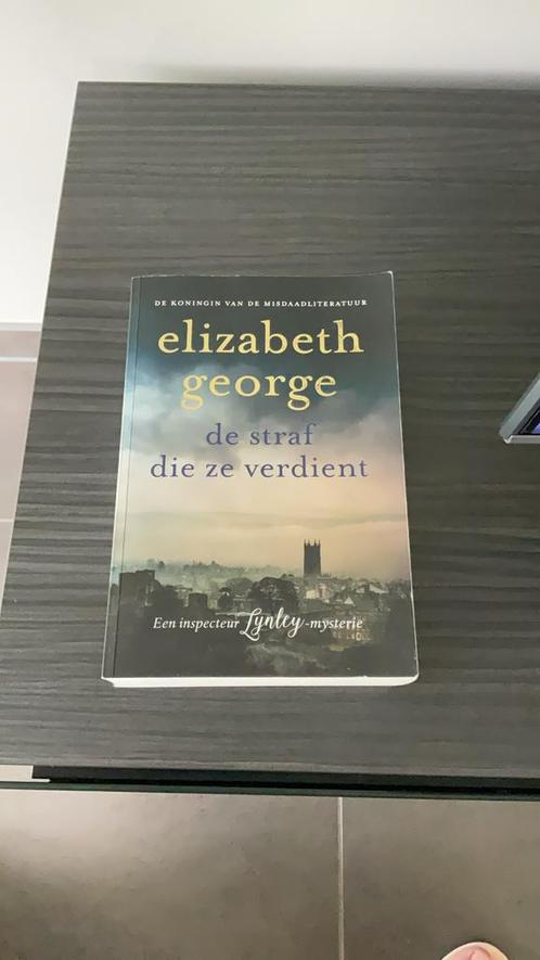 Elizabeth George - De straf die ze verdient, Livres, Thrillers, Comme neuf, Enlèvement ou Envoi