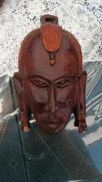 Afrikaans houten masker, Antiek en Kunst, Ophalen