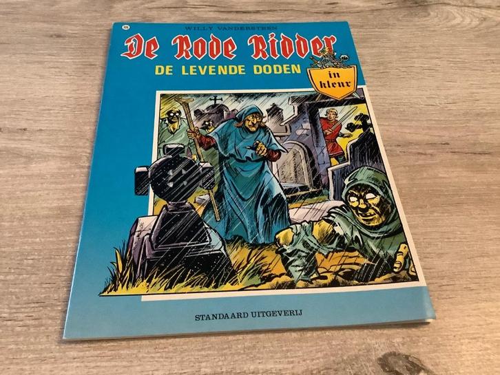 De rode ridder strip: De levende doden (1983), Boeken, Stripverhalen, Zo goed als nieuw, Eén stripboek, Ophalen of Verzenden