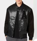 River island bomberjack plantaardig leer, Nieuw, Maat 52/54 (L), Zwart, River Island