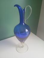 Sierkaraf kobalblauw en helder glas, Ophalen